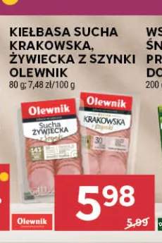 Kiełbasa sucha krakowska Olewnik +1 wariant