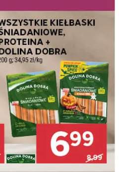 Kiełbaski śniadaniowe, Proteina + Dolina Dobra +1 wariant
