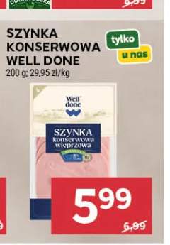 Szynka konserwowa Well Done
