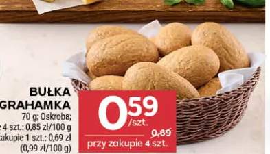 Bułka grahamka Oskroba