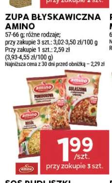 Zupa błyskawiczna Amino