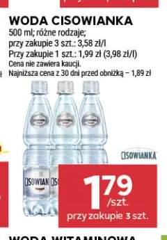Woda Cisowianka