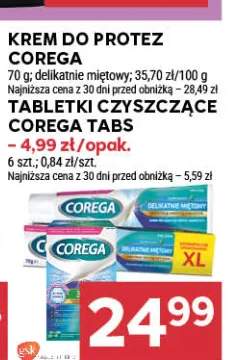 Krem do protez Corega delikatnie miętowy +1 wariant