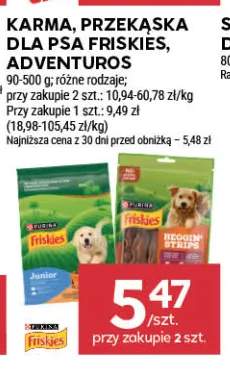 Karma, przekąska dla psa Friskies +1 wariant