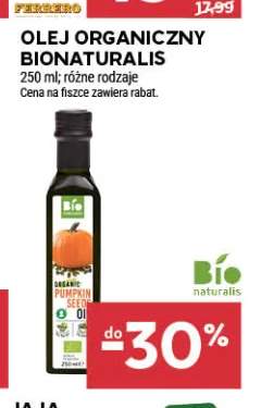 Olej organiczny BioNaturalis