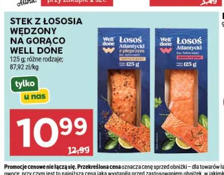 Stek z łososia wędzony na gorąco Well Done