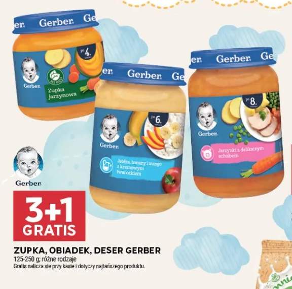Zupka jarzynowa Gerber +2 warianty