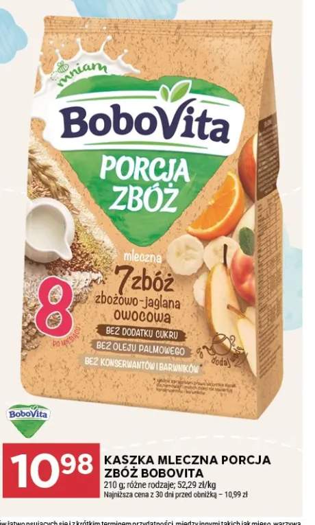 Kaszka mleczna Porcja Zbóż BoboVita