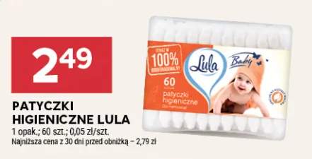 Patyczki higieniczne Lula