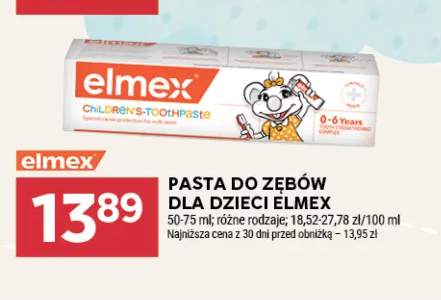 Pasta do zębów dla dzieci Elmex