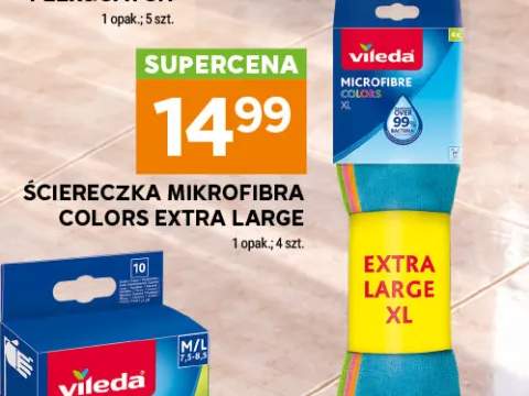 Ściereczka mikrofibra Colors Extra Large Vileda