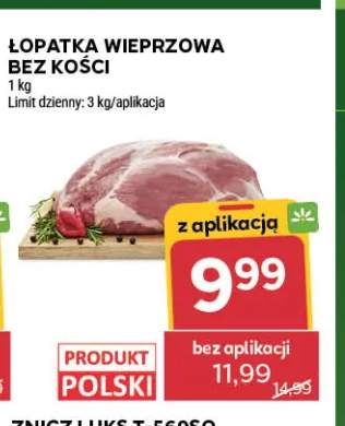 Łopatka wieprzowa bez kości