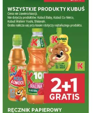 Produkty Kubuś +3 warianty