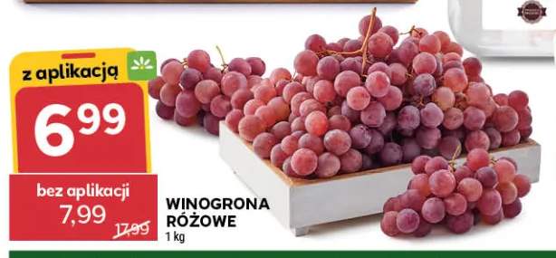 Winogrona różowe