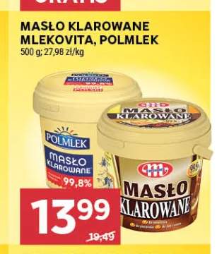 Masło klarowane Mlekovita +1 wariant