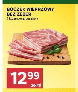 Boczek wieprzowy bez żeber