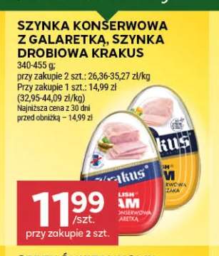 Szynka konserwowa z galaretką Krakus +1 wariant