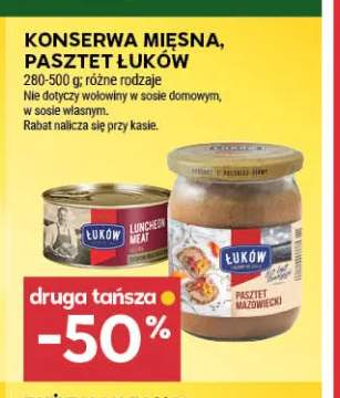 Konserwa mięsna Łuków +1 wariant