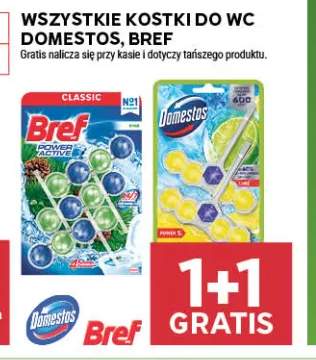 Kostki do WC Domestos, Bref +2 warianty