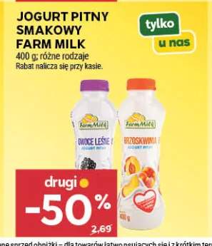 Jogurt pitny smakowy Farm Milk