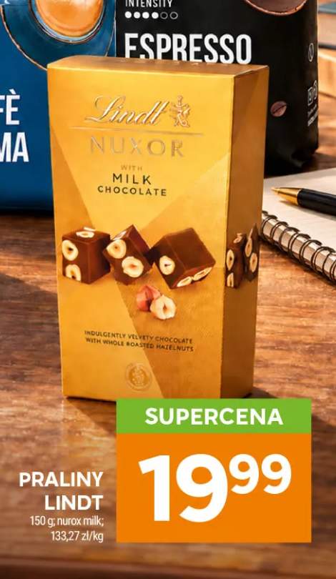 Praliny Lindt Nuxor milk
