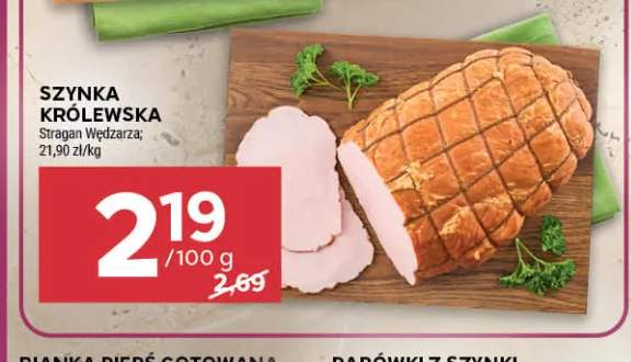 Szynka królewska Stragan Wędzarza