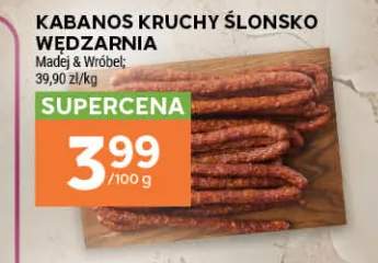 Kabanos kruchy Ślonsko Wędzarnia Madej & Wróbel