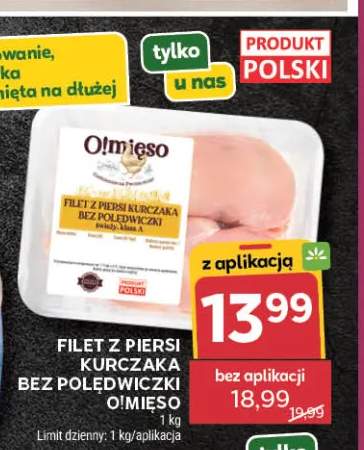 Filet z piersi kurczaka bez polędwiczki O!Mięso