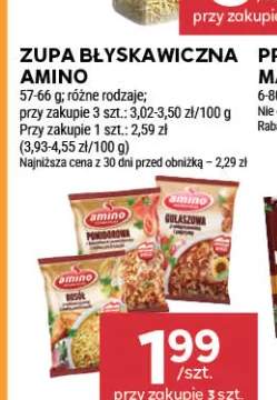 Zupa błyskawiczna Amino