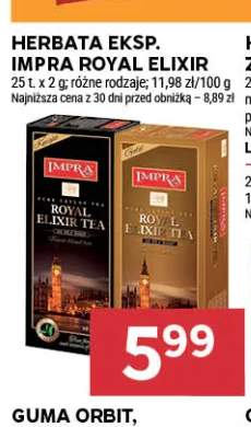 Herbata ekspresowa Impra Royal Elixir