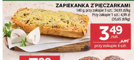 Zapiekanka z pieczarkami