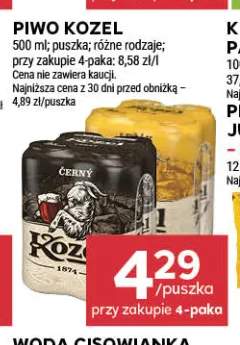 Piwo Kozel Černý