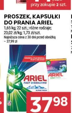 Kapsułki do prania Ariel +1 wariant