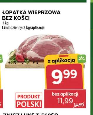Łopatka wieprzowa bez kości