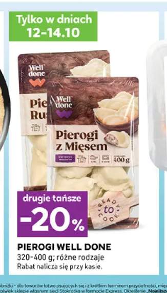 Pierogi ruskie Well Done +1 wariant