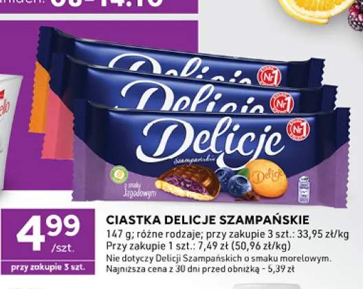 Ciastka Delicje Szampańskie