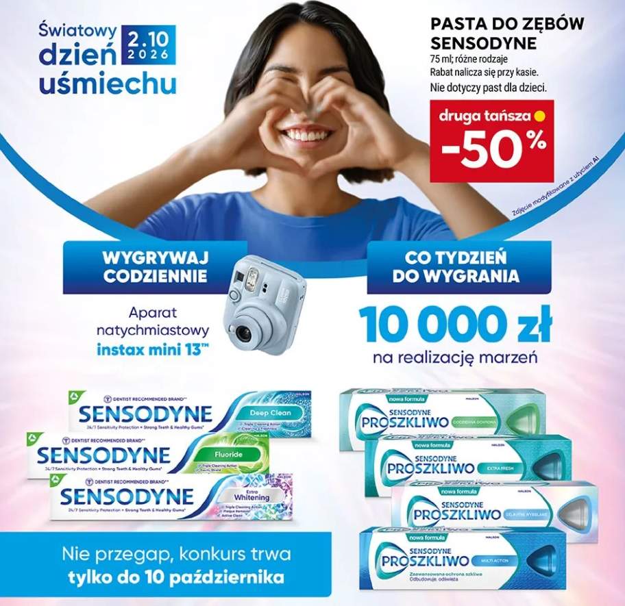Pasta do zębów Sensodyne Fluoride +6 wariantów