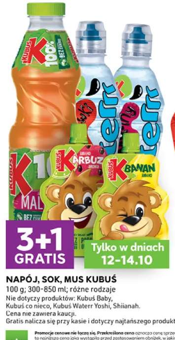 Napój Kubuś +2 warianty