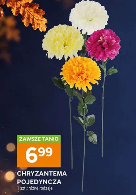 chryzantema sztuczna