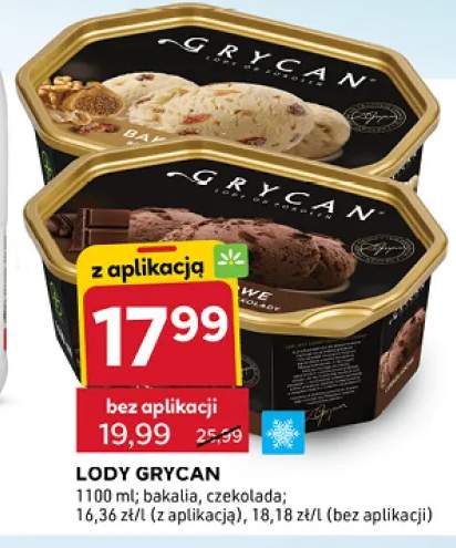 Lody bakalia Grycan +1 wariant