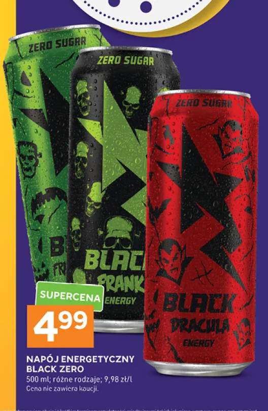 Napój energetyczny Black Zero