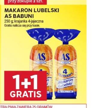 Makaron krajanka 4-jajeczna Lubelski As Babuni