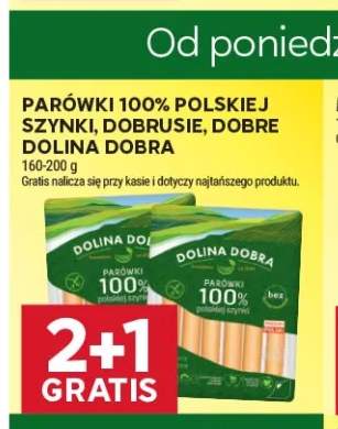 Parówki Dobrusie Dolina Dobra +2 warianty