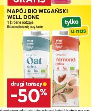 Napój bio wegański Well Done