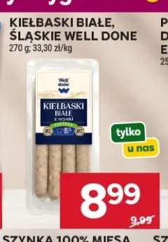 Kiełbaski śląskie Well Done +1 wariant