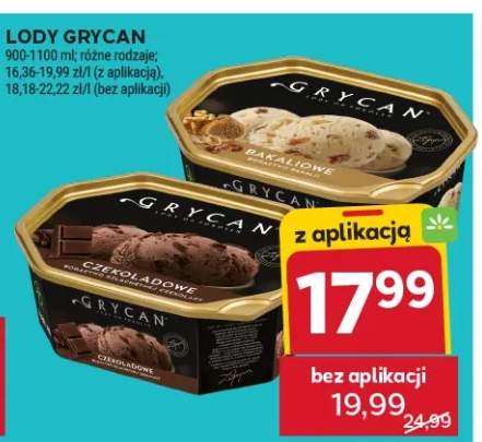 Lody czekoladowe Grycan +1 wariant