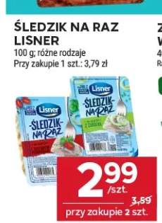 Śledzik na raz Lisner
