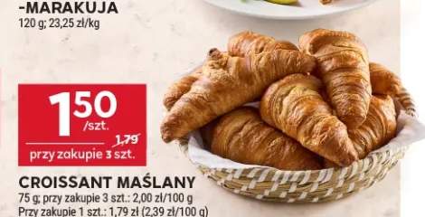 Croissant maślany
