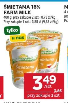 Śmietana Farm Milk 18%