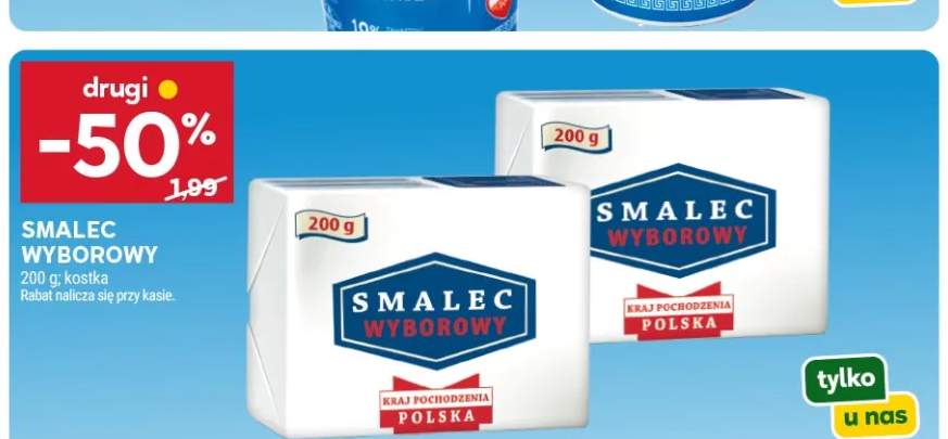 Smalec wyborowy w kostce